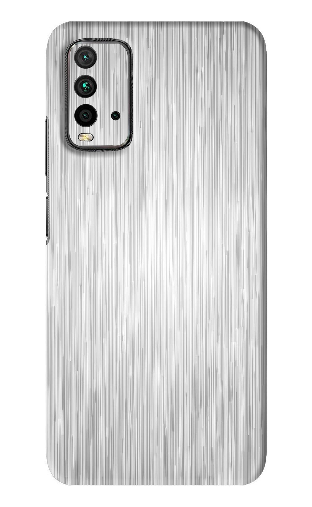 Wooden Grey Texture Xiaomi Redmi 9 Power Back Skin Wrap