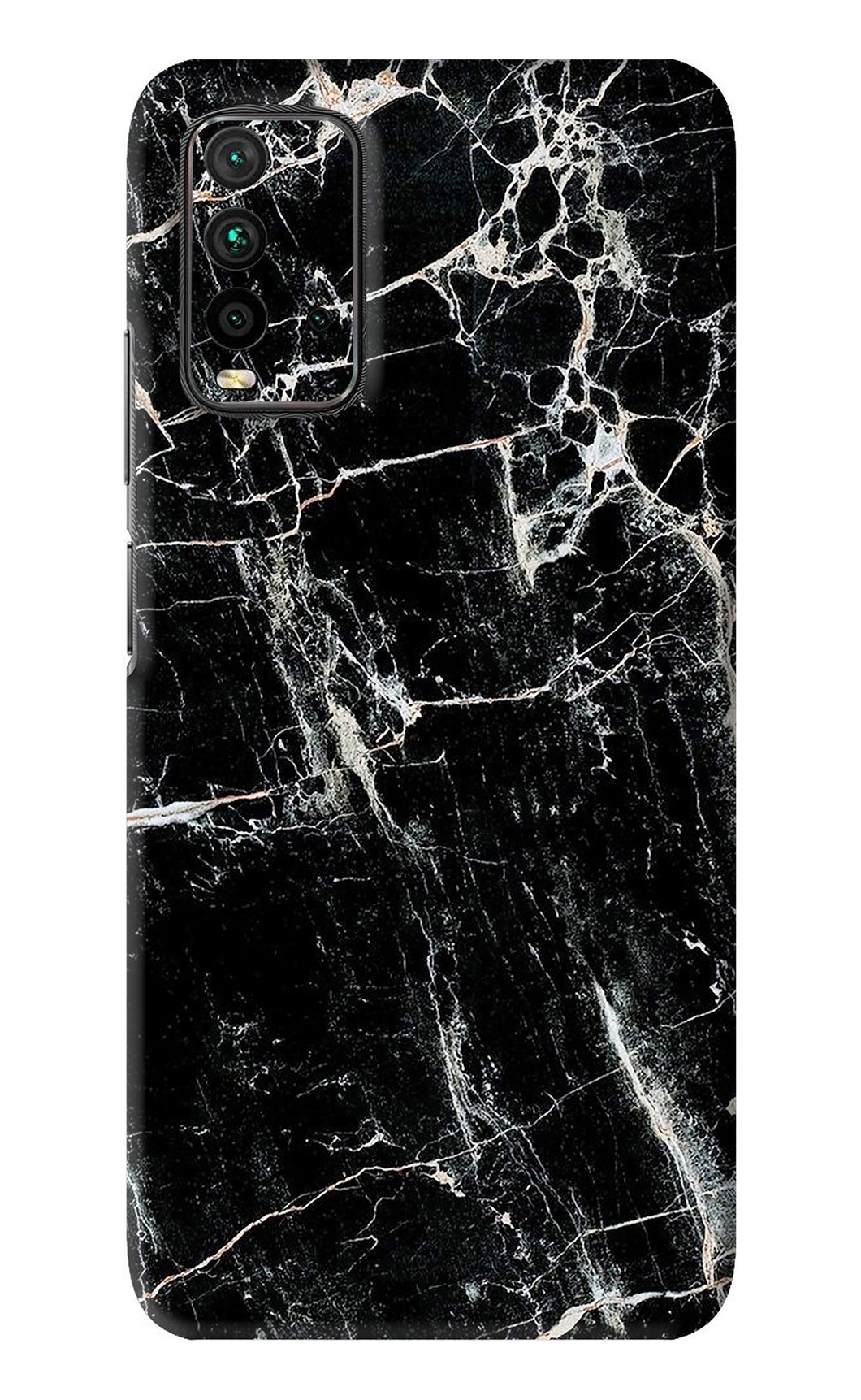 Black Marble Texture 1 Xiaomi Redmi 9 Power Back Skin Wrap