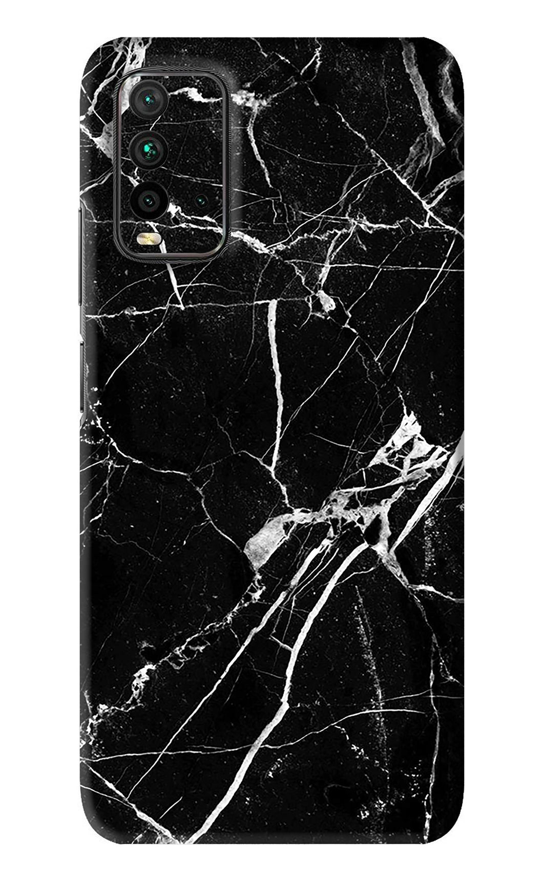Black Marble Texture 2 Xiaomi Redmi 9 Power Back Skin Wrap