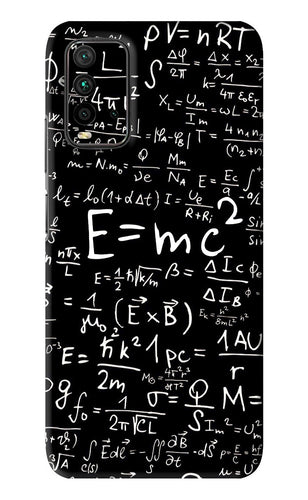 Physics Albert Einstein Formula Xiaomi Redmi 9 Power Back Skin Wrap