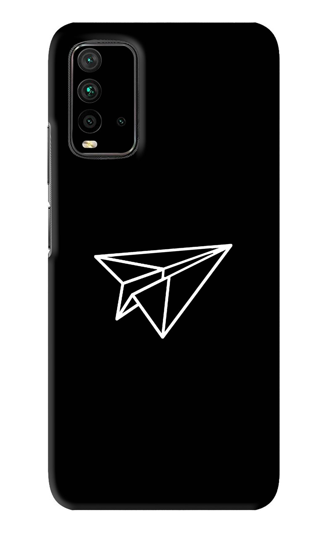 Paper Plane White Xiaomi Redmi 9 Power Back Skin Wrap