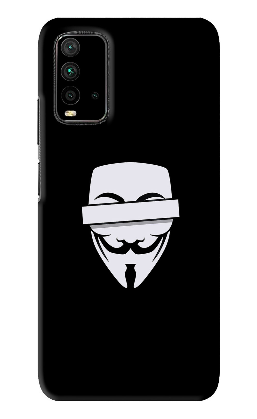 Anonymous Face Xiaomi Redmi 9 Power Back Skin Wrap