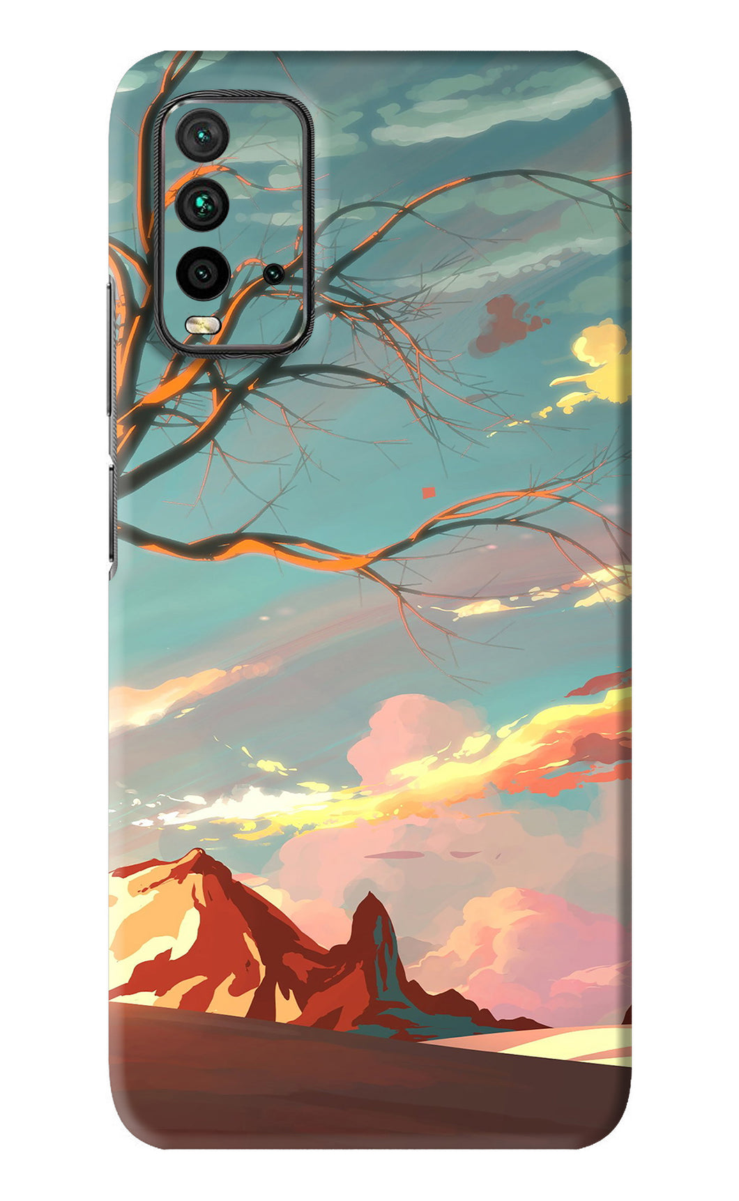 Scenery Xiaomi Redmi 9 Power Back Skin Wrap