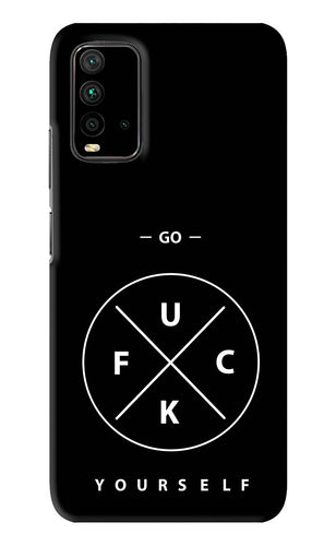 Go Fuck Yourself Xiaomi Redmi 9 Power Back Skin Wrap