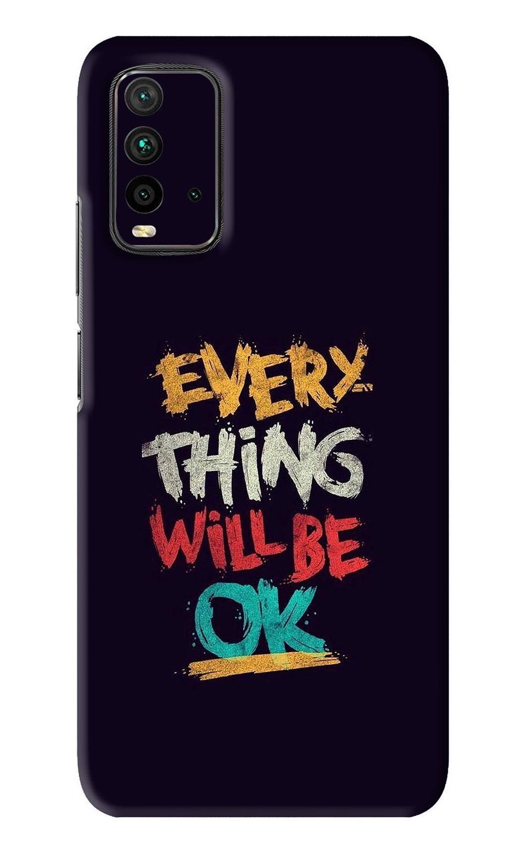 Everything Will Be Ok Xiaomi Redmi 9 Power Back Skin Wrap