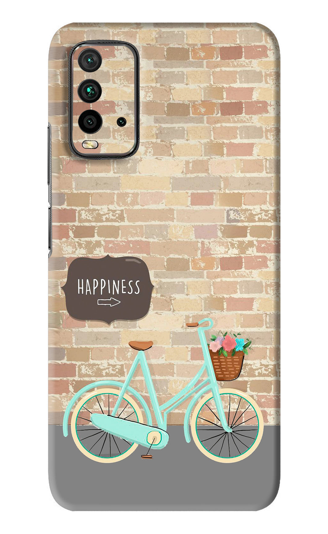 Happiness Artwork Xiaomi Redmi 9 Power Back Skin Wrap