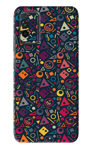 Geometric Abstract Xiaomi Redmi 9 Power Back Skin Wrap