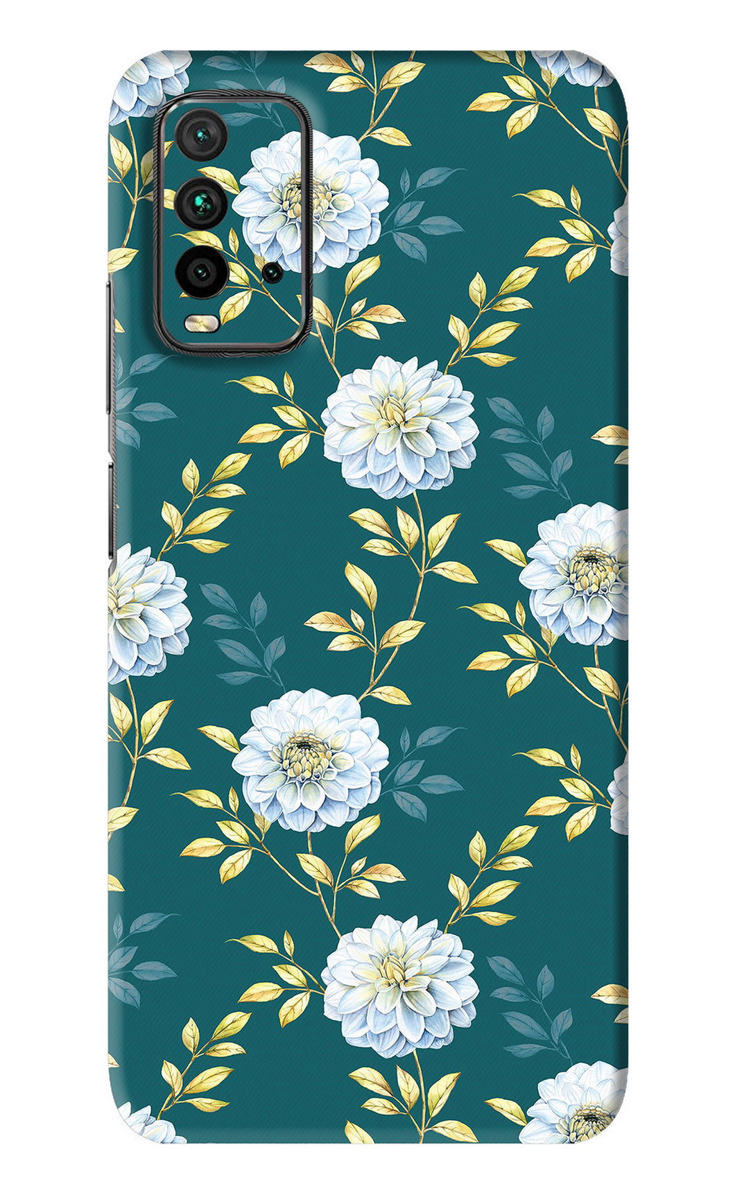Flowers 5 Xiaomi Redmi 9 Power Back Skin Wrap