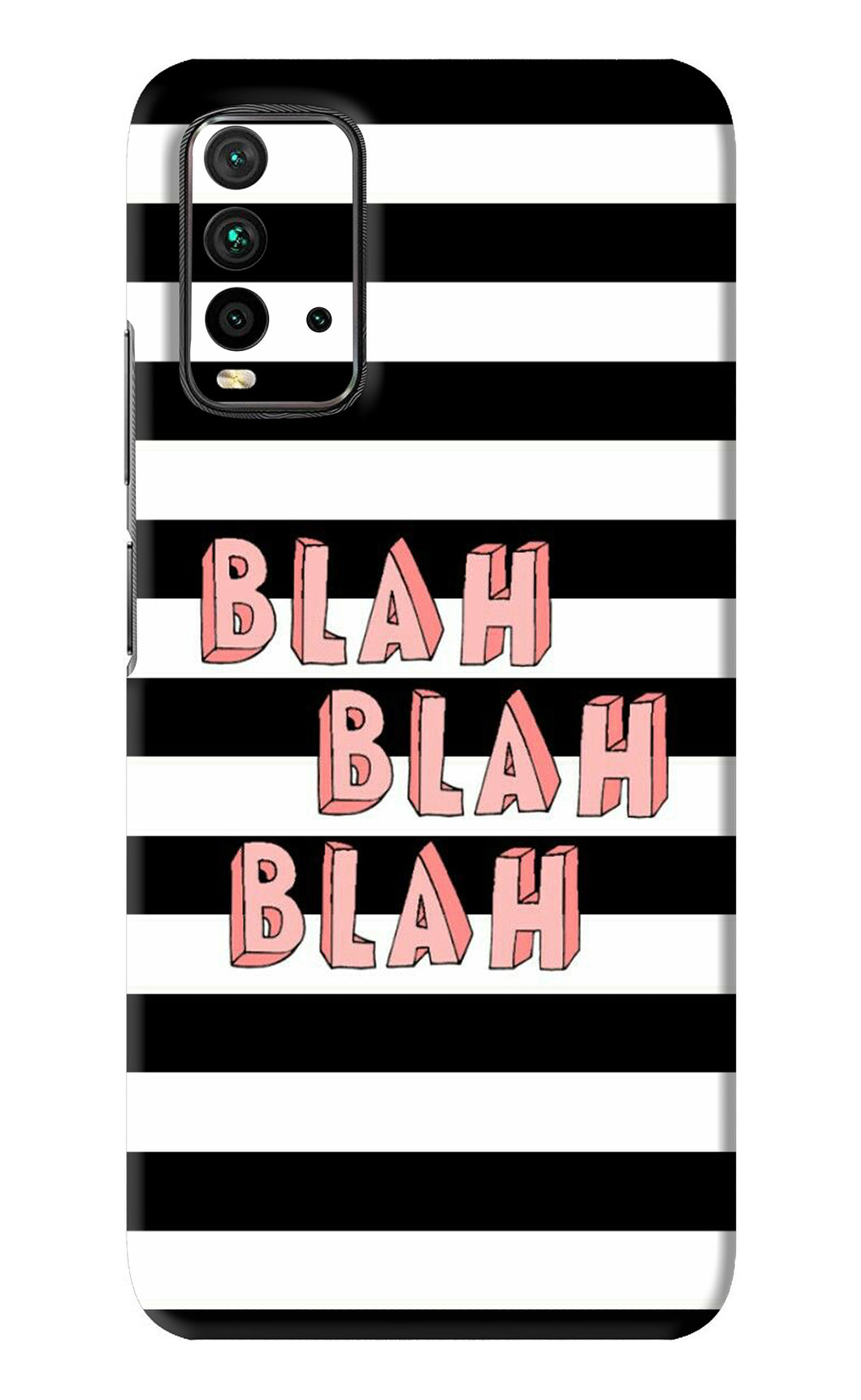 Blah Blah Blah Xiaomi Redmi 9 Power Back Skin Wrap