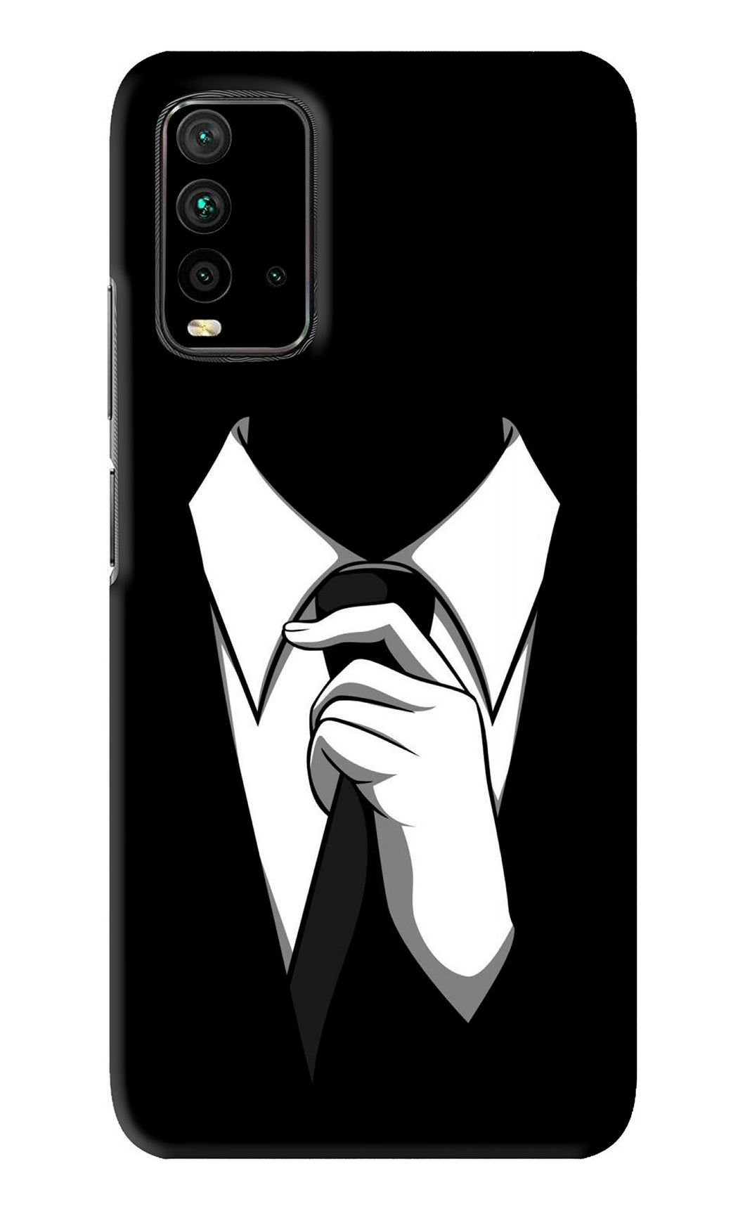 Black Tie Xiaomi Redmi 9 Power Back Skin Wrap