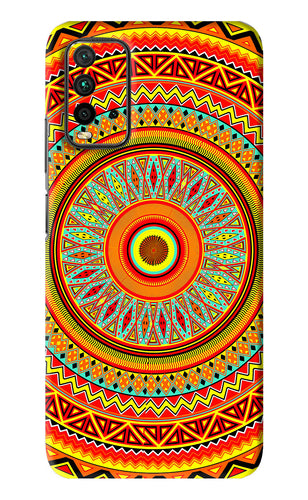Mandala Pattern Xiaomi Redmi 9 Power Back Skin Wrap