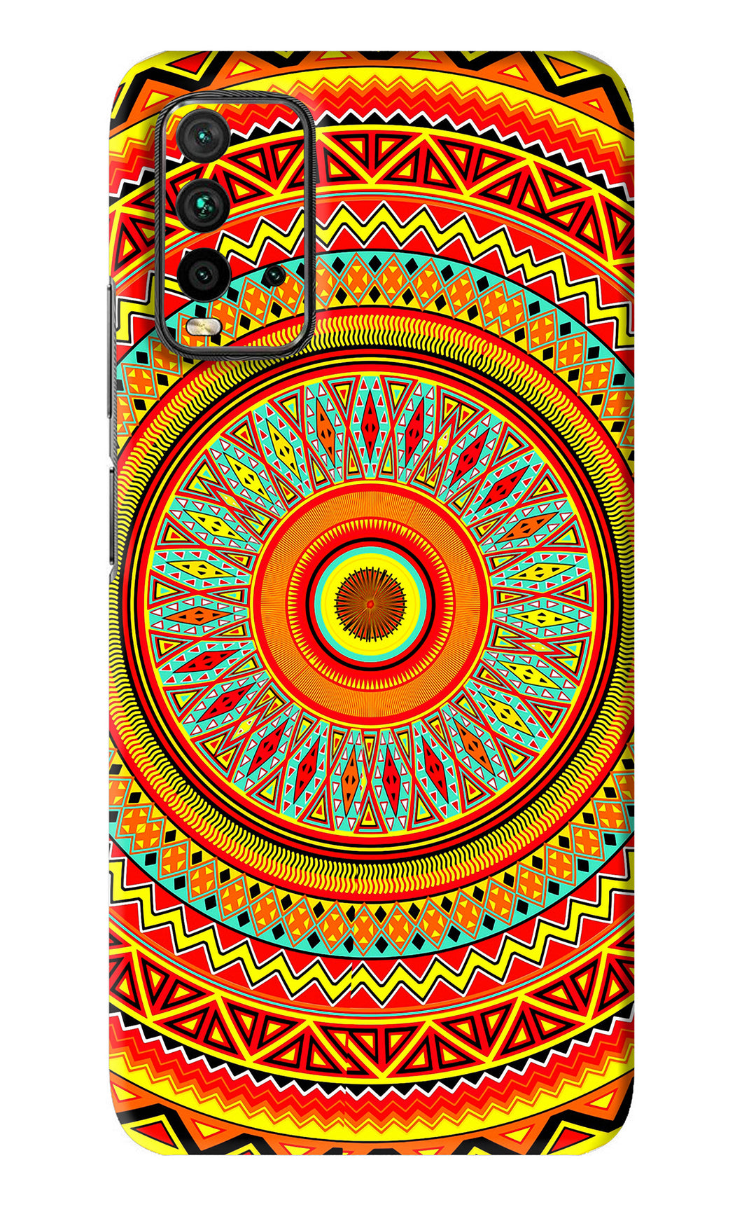 Mandala Pattern Xiaomi Redmi 9 Power Back Skin Wrap