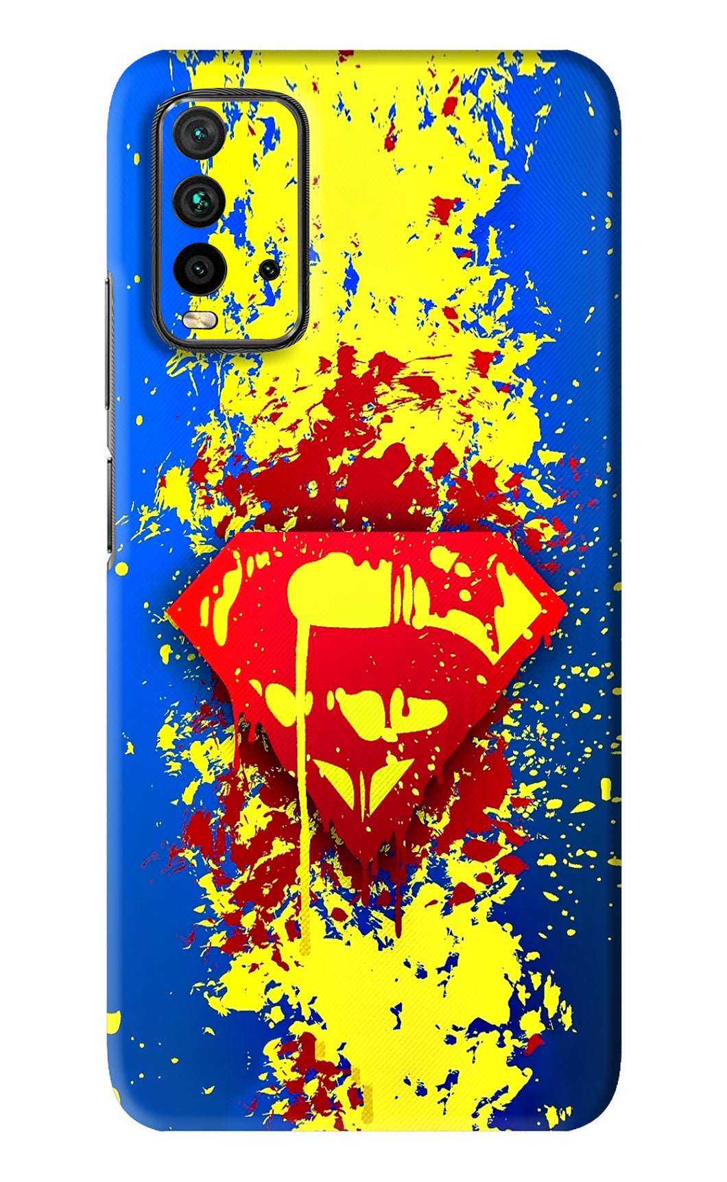 Superman logo Xiaomi Redmi 9 Power Back Skin Wrap