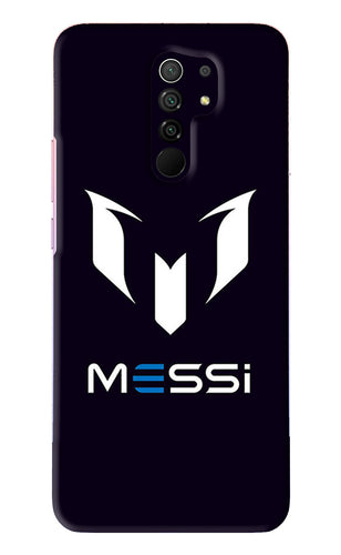 Messi Logo Xiaomi Redmi 9 Prime Back Skin Wrap