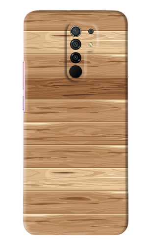 Wooden Vector Xiaomi Redmi 9 Prime Back Skin Wrap