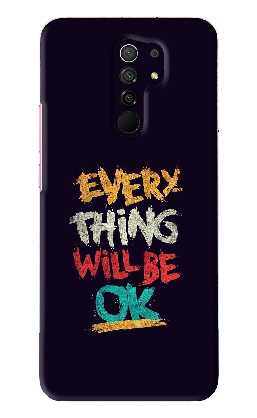 Everything Will Be Ok Xiaomi Redmi 9 Prime Back Skin Wrap