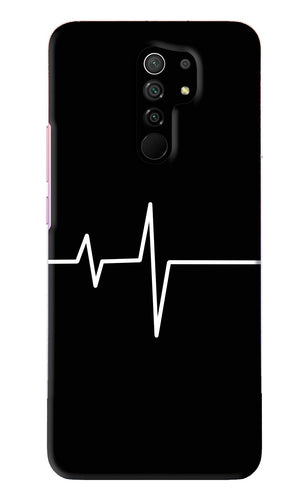 Heart Beats Xiaomi Redmi 9 Prime Back Skin Wrap