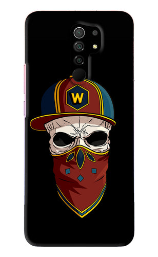 Skull Xiaomi Redmi 9 Prime Back Skin Wrap