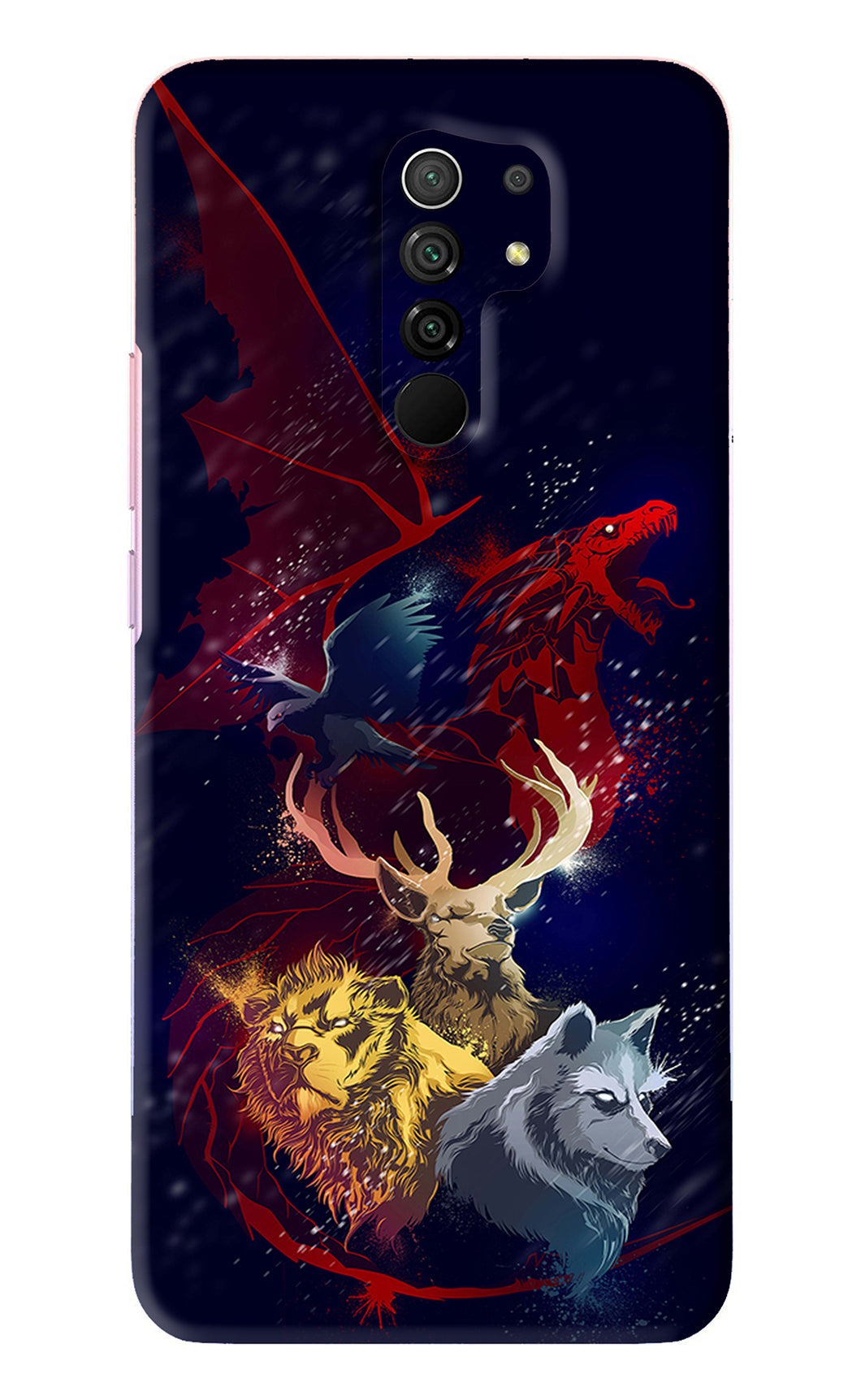 Game Of Thrones Xiaomi Redmi 9 Prime Back Skin Wrap