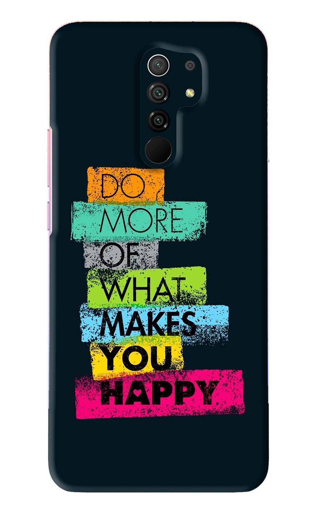 Do More Of What Makes You Happy Xiaomi Redmi 9 Prime Back Skin Wrap