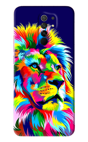 Vector Art Lion Xiaomi Redmi 9 Prime Back Skin Wrap