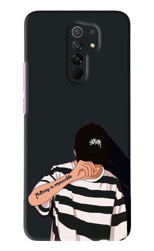 Aesthetic Boy Xiaomi Redmi 9 Prime Back Skin Wrap