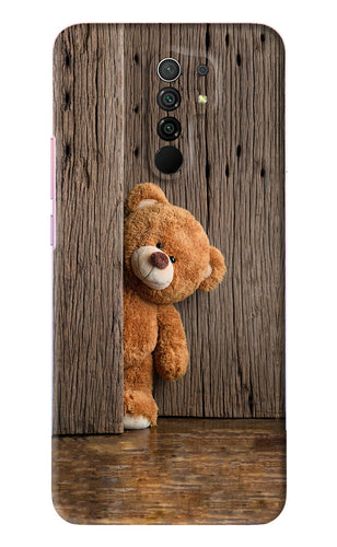 Teddy Wooden Xiaomi Redmi 9 Prime Back Skin Wrap