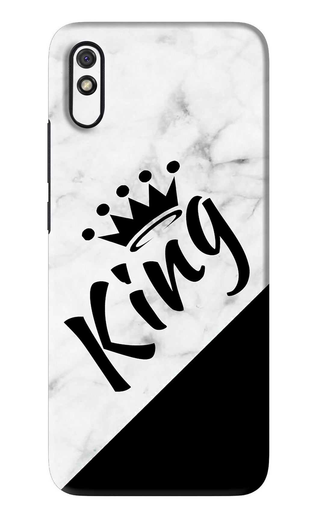 King Xiaomi Redmi 9A - No Sides Back Skin Wrap