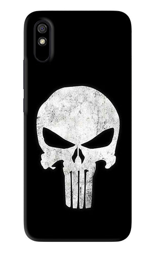 Punisher Skull Xiaomi Redmi 9A - No Sides Back Skin Wrap