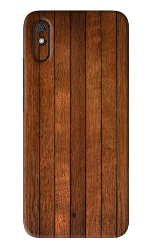 Wooden Artwork Bands Xiaomi Redmi 9A - No Sides Back Skin Wrap