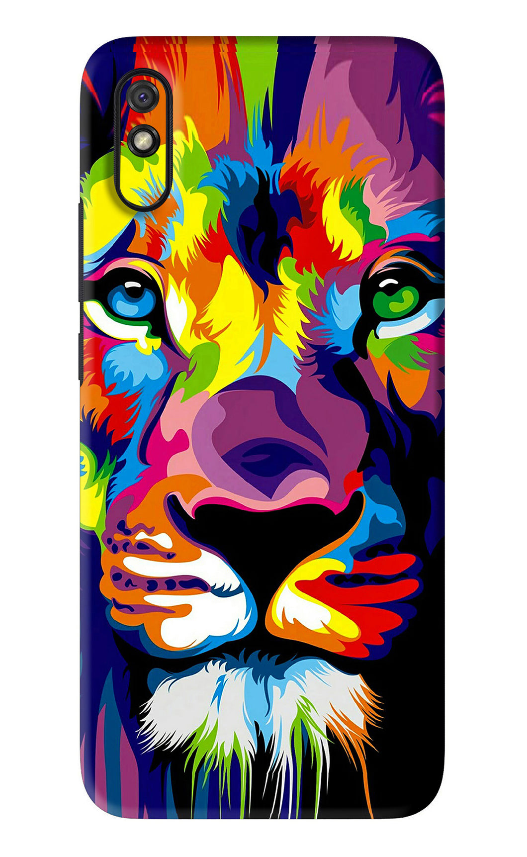 Lion Xiaomi Redmi 9A - No Sides Back Skin Wrap