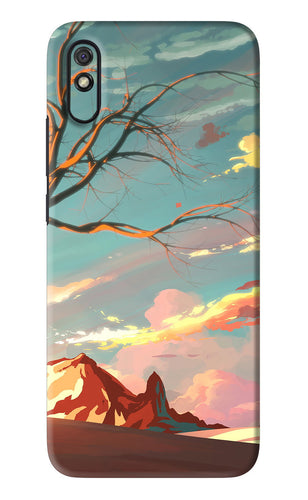 Scenery Xiaomi Redmi 9A - No Sides Back Skin Wrap