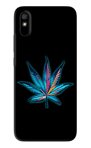 Weed Xiaomi Redmi 9A - No Sides Back Skin Wrap