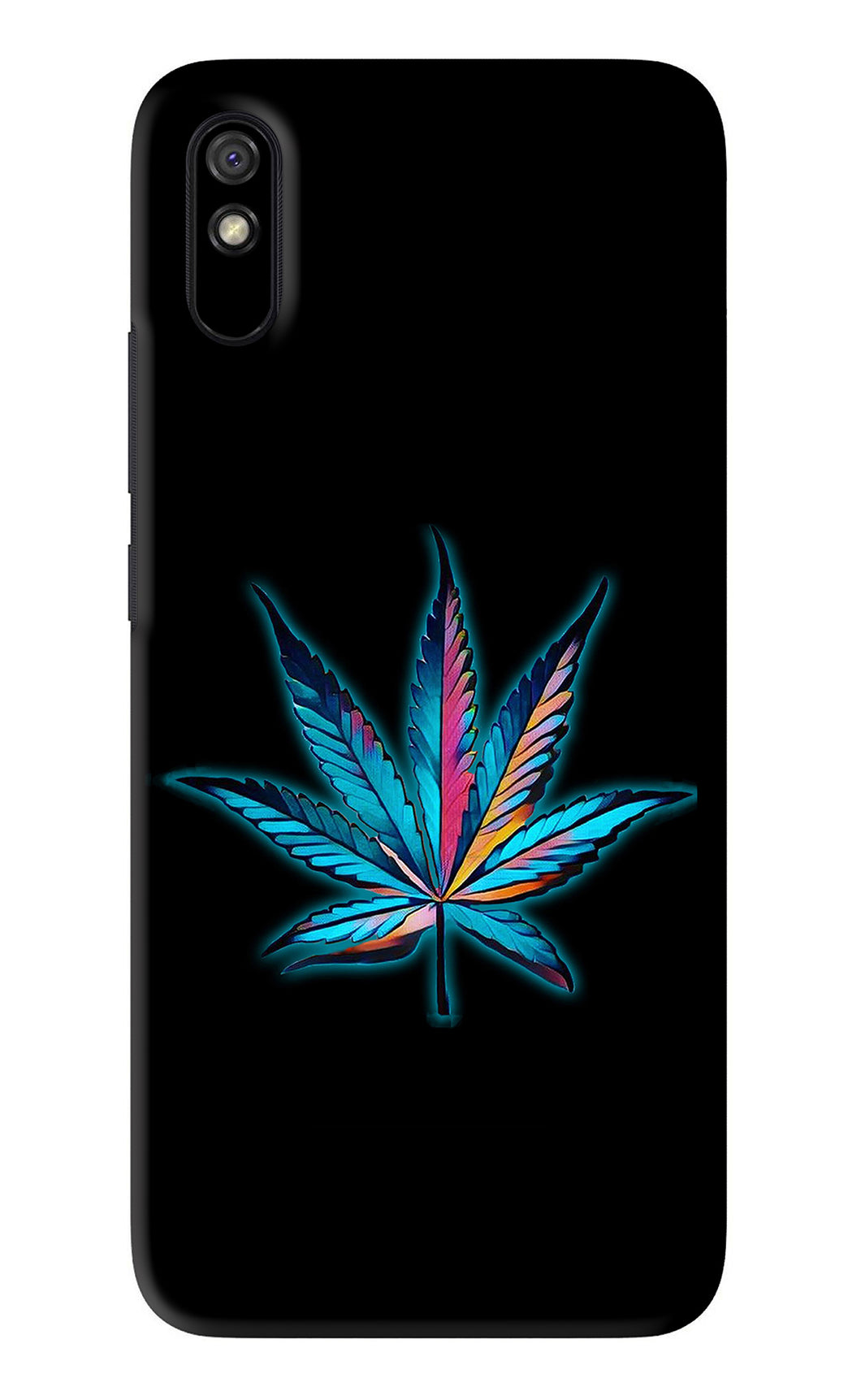 Weed Xiaomi Redmi 9A - No Sides Back Skin Wrap