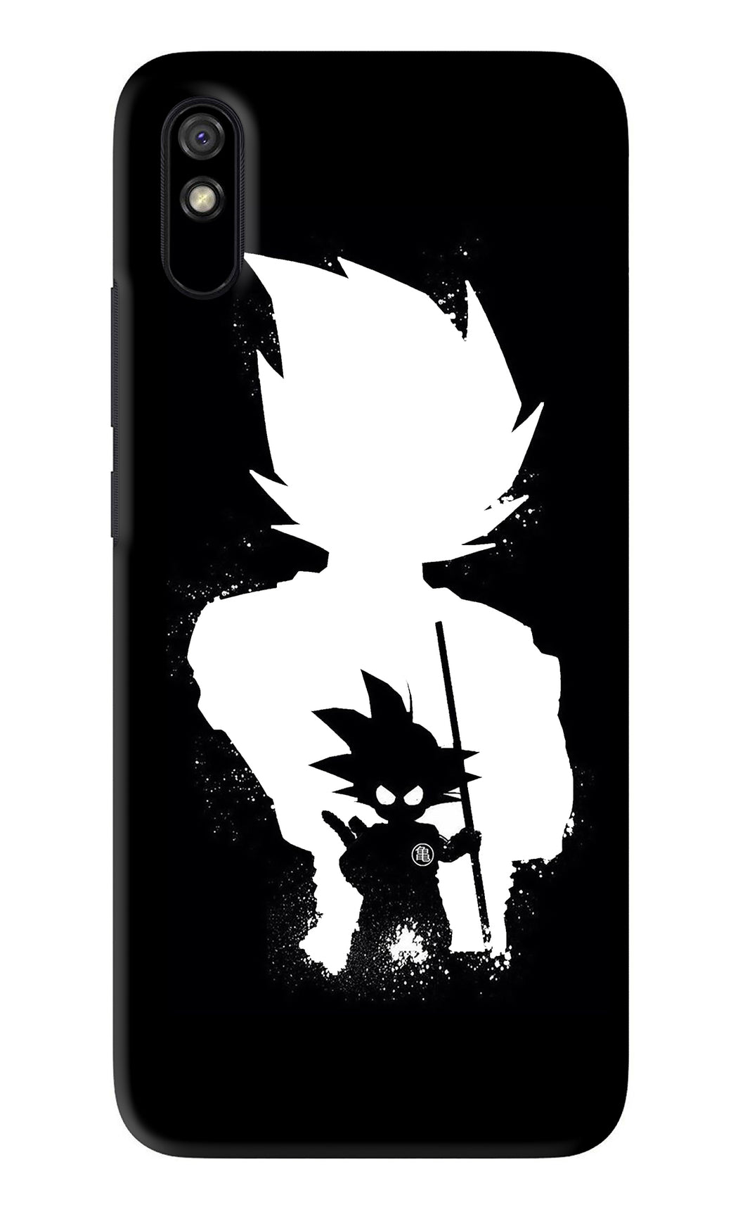 Goku Shadow Xiaomi Redmi 9A - No Sides Back Skin Wrap