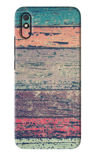 Colourful Wall Xiaomi Redmi 9A - No Sides Back Skin Wrap
