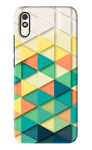 Abstract 1 Xiaomi Redmi 9A - No Sides Back Skin Wrap