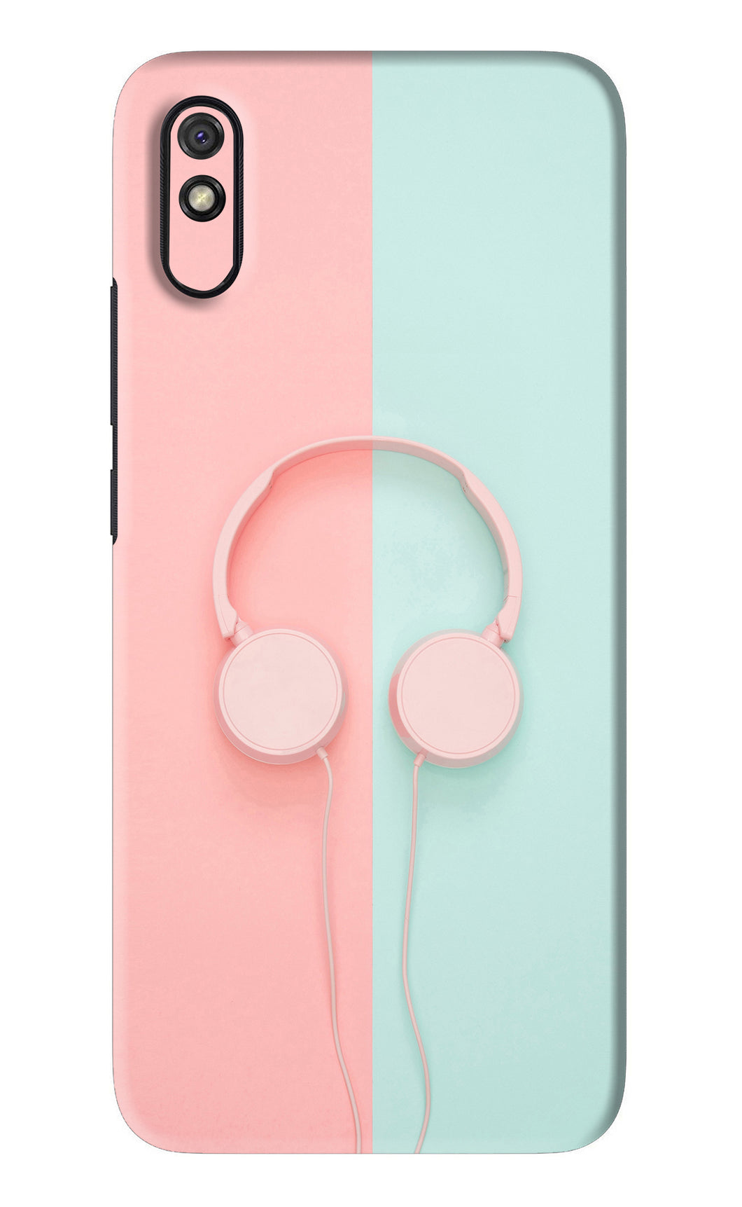 Music Lover Xiaomi Redmi 9A - No Sides Back Skin Wrap