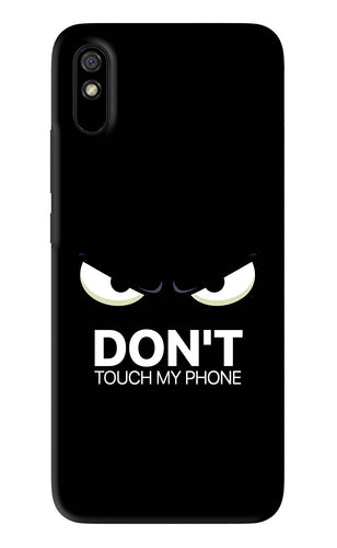 Don'T Touch My Phone Xiaomi Redmi 9A - No Sides Back Skin Wrap