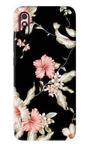 Flowers 2 Xiaomi Redmi 9A - No Sides Back Skin Wrap