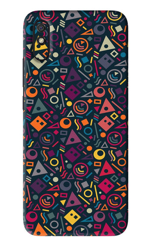 Geometric Abstract Xiaomi Redmi 9A - No Sides Back Skin Wrap