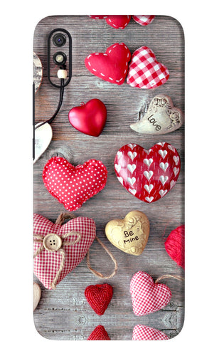 Love Wallpaper Xiaomi Redmi 9A - No Sides Back Skin Wrap