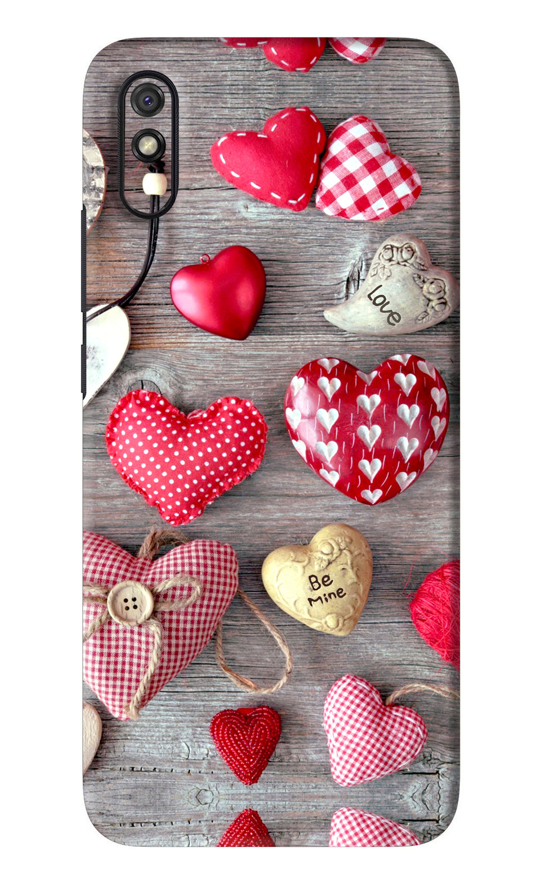 Love Wallpaper Xiaomi Redmi 9A - No Sides Back Skin Wrap