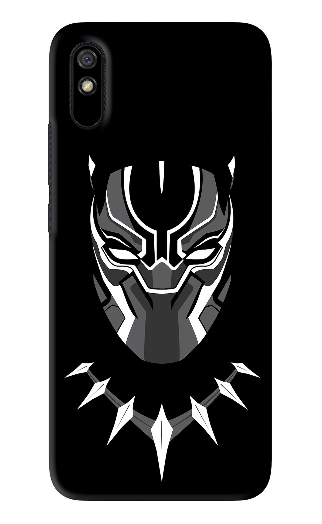 Black Panther Xiaomi Redmi 9A - No Sides Back Skin Wrap