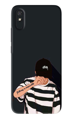 Aesthetic Boy Xiaomi Redmi 9A - No Sides Back Skin Wrap