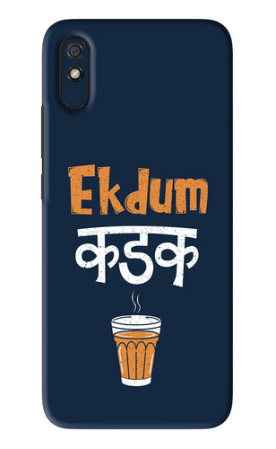 Ekdum Kadak Chai Xiaomi Redmi 9A - No Sides Back Skin Wrap