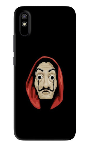 Money Heist Xiaomi Redmi 9A - No Sides Back Skin Wrap