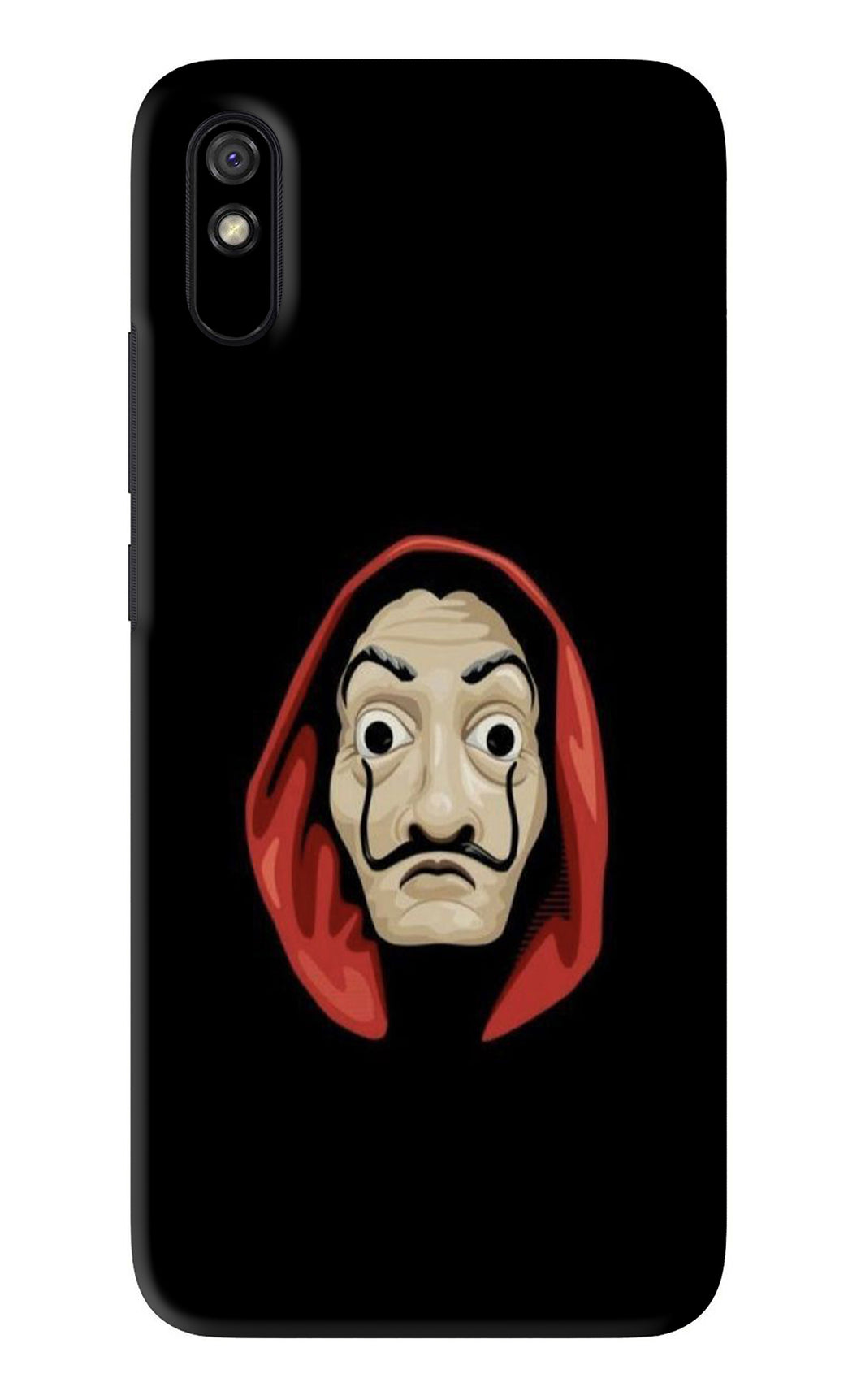 Money Heist Xiaomi Redmi 9A - No Sides Back Skin Wrap