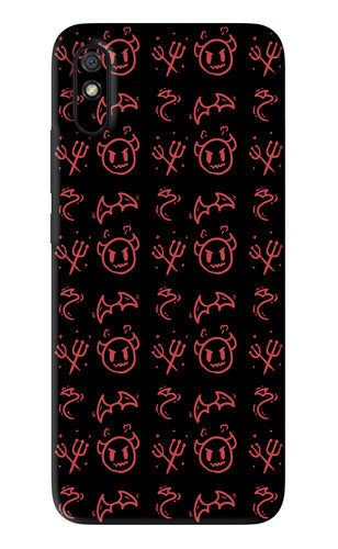 Devil Xiaomi Redmi 9A - No Sides Back Skin Wrap