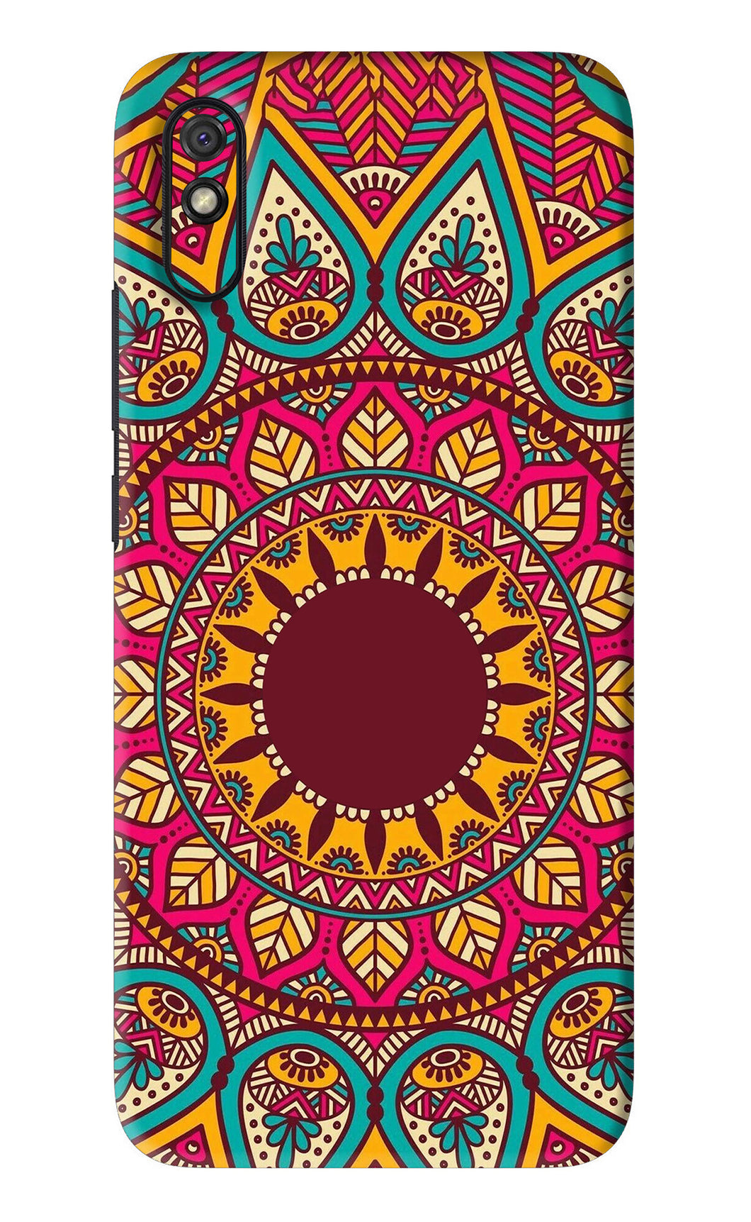 Mandala Pattern 1 Xiaomi Redmi 9A - No Sides Back Skin Wrap